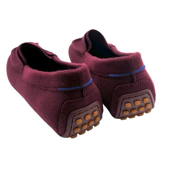 Rothy’s Merino Wool Tassel Driving Loafer in Merlot Men’s Size 10 - Picture 5 of 10